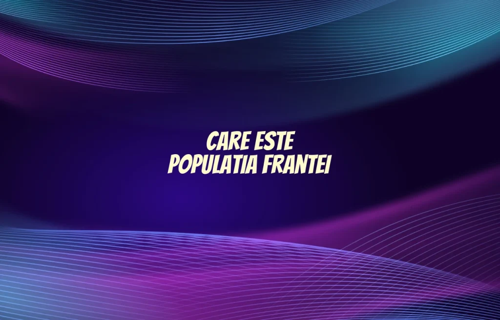 populatia frantei