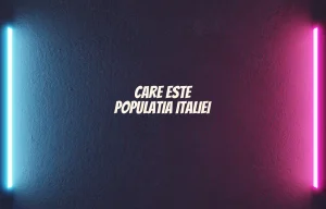 populatia italiei