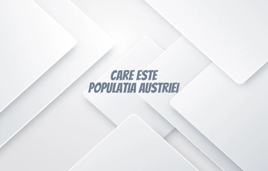populatia austriei