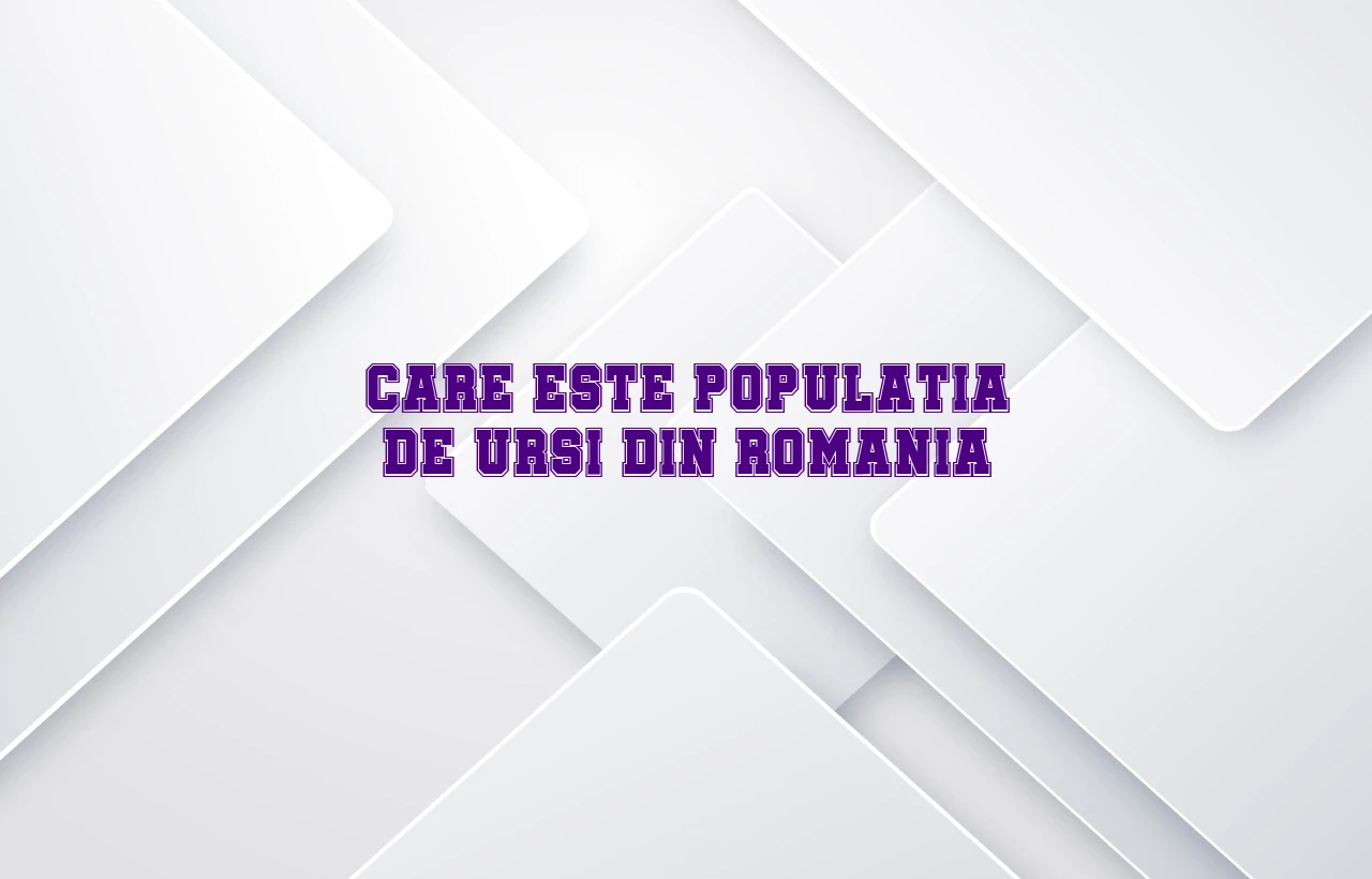populatia de ursi din romania