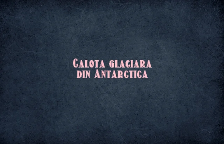 calota glaciara din antarctica